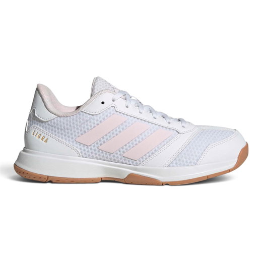 adidas Hallen-Indoorschuhe Ligra 8 weiss/rosa Damen