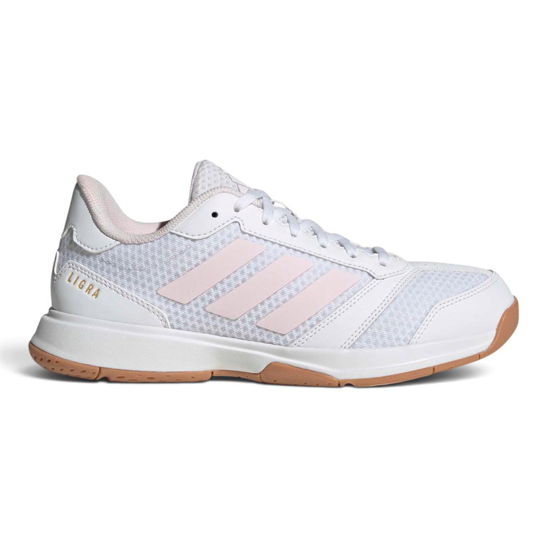 adidas Hallen-Indoorschuhe Ligra 8 weiss/rosa Damen