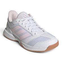 adidas Hallen-Indoorschuhe Ligra 8 weiss/rosa Damen