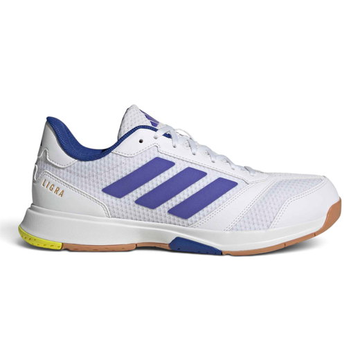 adidas Indoor Court Shoes Ligra 8 white/purple Men's