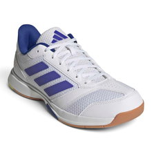 adidas Hallen-Indoorschuhe Ligra 8 weiss/violett Herren