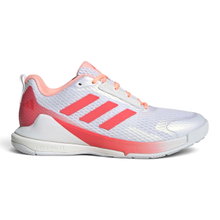adidas Hallen-Indoorschuhe Novaflight 2 weiss/coralrot Damen