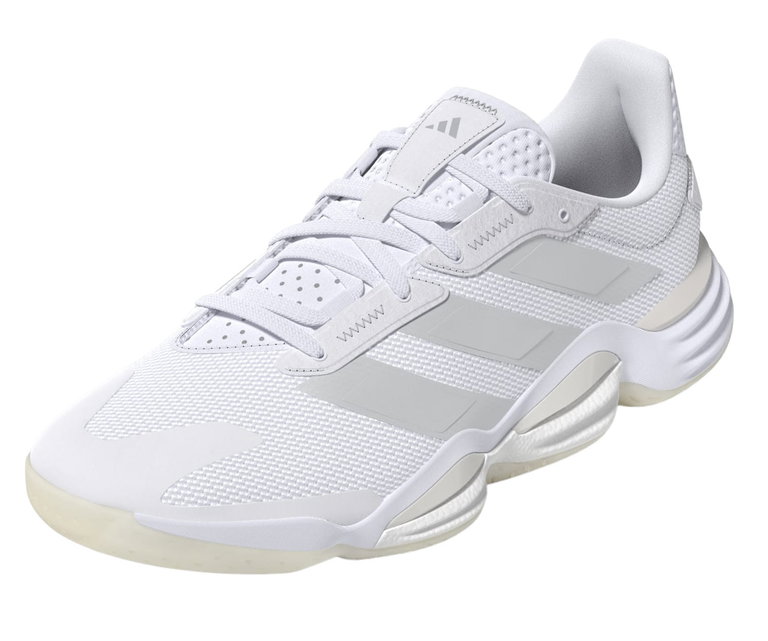 adidas Hallen-Indoorschuhe Stabil 16 weiss/silber Damen