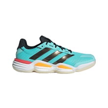 adidas Hallen-Indoorschuhe Stabil 16 2025 aquablau/schwarz Herren