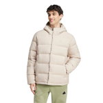 adidas Winter-Daunenjacke Helionic Hooded (wind- wasserabweisend) beige Herren