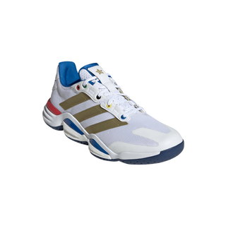 adidas Hallen-Indoorschuhe Stabil 16 weiss/bunt Herren