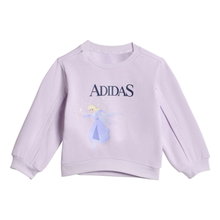 adidas tracksuit Disney Frozen (cotton blend) purple/navy blue toddler girls