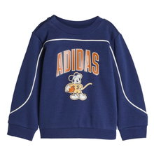 adidas Jogginganzug Disney Micky Maus (Baumwolle-Mischung) dunkelblau Kleinkinder