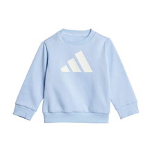 adidas Jogginganzug Essentials 240 (Baumwolle-Mischung) hellblau/royalblau Kleinkinder