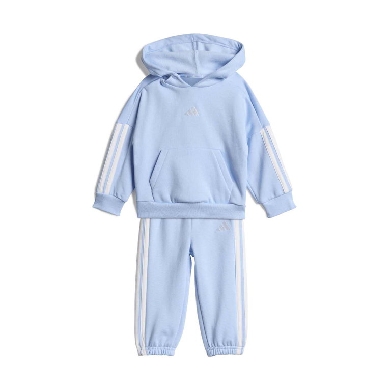 adidas Jogginganzug Essentials (Baumwolle-Mischung) hellblau/weiss Kleinkinder