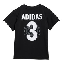 adidas Jogginganzug Marvel Spider-Man (T-shirt und kurze Hose) schwarz/rot Kleinkinder