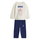 adidas tracksuit Marvel Spider-Man (cotton blend) white/blue toddlers