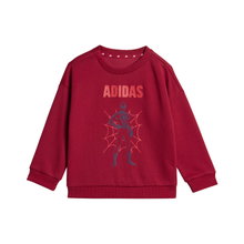 adidas tracksuit Marvel Spider-Man (cotton blend) red toddlers