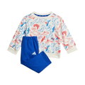 adidas Jogginganzug Saisonal Essentials Adiraptor French Terry offweiss/royalblau Kleinkinder