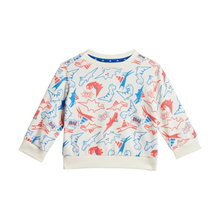 adidas Seasonal Essentials Adiraptor French Terry Tracksuit off-white/royal blue toddlers