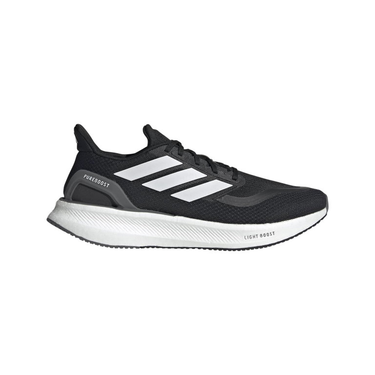 adidas Laufschuhe Pureboost 5 (Dämpfung) schwarz/weiss/grau Herren
