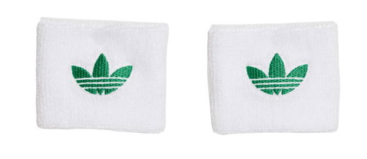 adidas Originals Schweissband Small weiss - 2 Stück