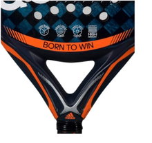 adidas Padelschläger Adipower Control 3.1 375g/Rund dunkelblau/orange
