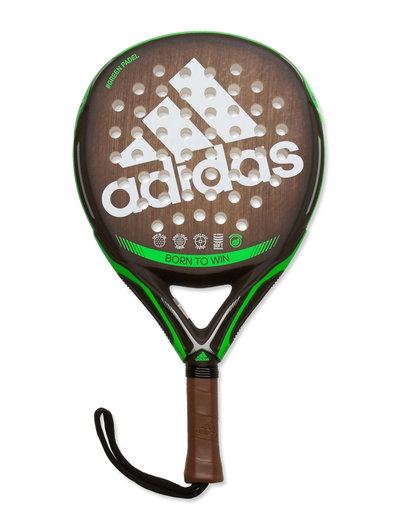 adidas Padelschläger Adipower Green Padel 375g/Rund schwarz/grün
