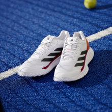 adidas Padelschuhe Crazyquick weiss/schwarz/orange Herren