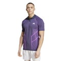 adidas Tennis-Polo Pro Seamless AEROREADY FreeLift violett Herren