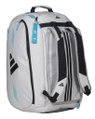 torba tenisowa adidas Racketbag Protour 3.4 (torba na rakiety, kieszeń na buty) srebrna/niebieska/czarna