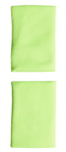 adidas Sweatband Wrist Jumbo #24 lime green - 2 pieces