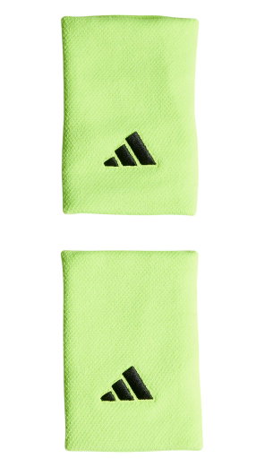 adidas Sweatband Wrist Jumbo #24 lime green - 2 pieces