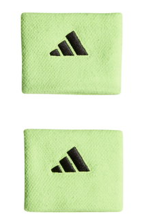 adidas Schweissband Handgelenk Small limegrün - 2 Stück