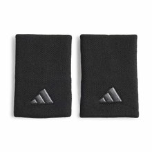 adidas Schweissband Handgelenk Jumbo 2026 schwarz - 2 Stück