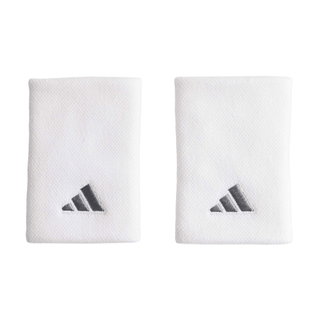 adidas Schweissband Handgelenk Jumbo weiss/silber - 2 Stück