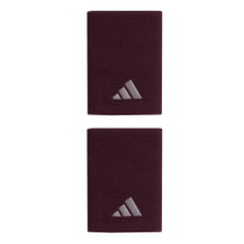 adidas Schweissband Handgelenk Jumbo burgundrot - 2 Stück