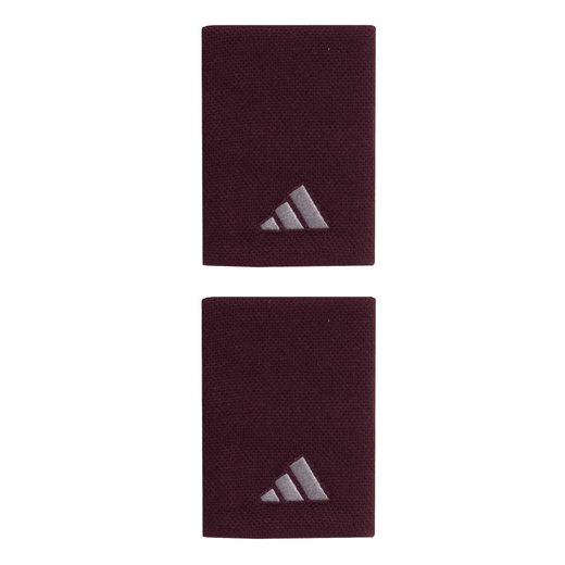 adidas sweatband wrist Jumbo burgundy - 2 pieces