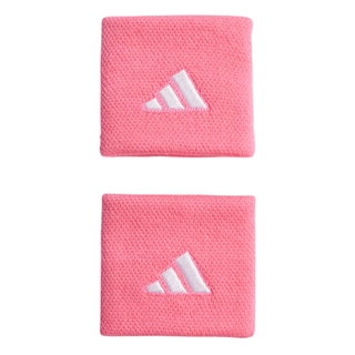 adidas Schweissband Handgelenk Small pink - 2 Stück