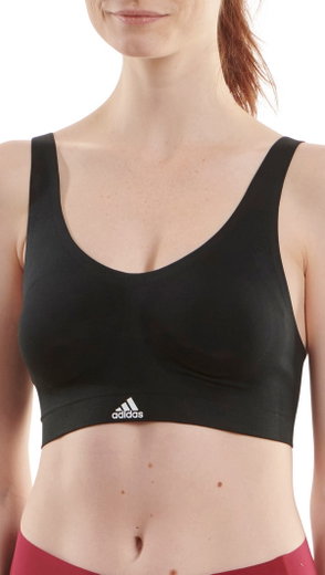 adidas Funktionsunterwäsche Sport-Bra Bralette (4-Wege-Stretch) schwarz Damen