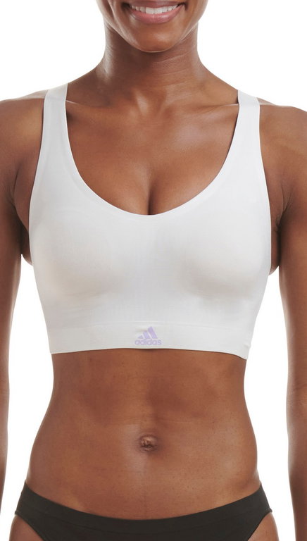 adidas Funktionsunterwäsche Sport-Bra Bralette (4-Wege-Stretch) weiss Damen