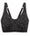 adidas Funktionsunterwäsche Sport-Bra Bralette (4-Wege-Stretch) schwarz/grau Damen