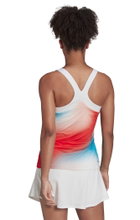 adidas Tennis Tank Melbourne Printed Y Tank Top Red/Blue/White Ladies