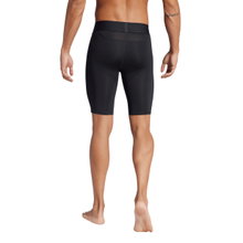 adidas Sportowe Spodnie Techfit (elastyczny pas) krótkie czarne męskie