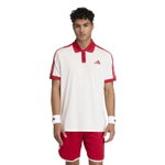 adidas Tennis-Polo Classics 2026 weiss/rot Herren