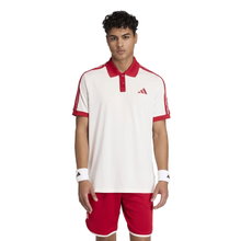 adidas Tennis Polo Classics 2026 white/red men's