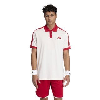 adidas Tennis-Polo Classics 2026 weiss/rot Herren