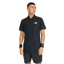 adidas Tennis Polo Climacool+ Airchill Freelift (slim fit, recycled polyester) 2026 black men's