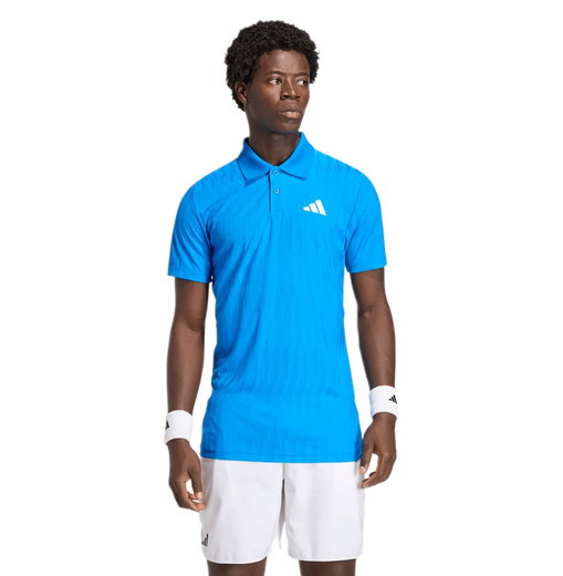 adidas Tennis-Polo Climacool+ Airchill Freelift (schmal geschnitten, rec. Polyester) 2026 blau Herren