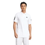 adidas Tennis-Polo Club 3-Streifen 2025 weiss Herren