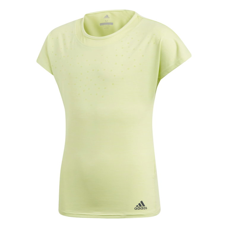 adidas Tennis Shirt Dotty #18 yellow Girls