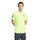 adidas Tennis T-shirt Club 3-Stripes lime green Men's
