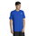 adidas Tennis T-shirt Club 3 Stripes royal blue Men's