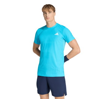 adidas Tennis Tshirt Climacool+ Airchill Freelift (schmal, optimale Bewegungsfreiheit) 2026 hellblau Herren