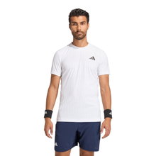 adidas Tennis T-shirt Climacool+ Airchill Freelift (slim fit, optimal freedom of movement) 2026 white men's